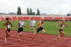 Girls under-13s 100 metres at the Gateshead Tartan Games Open.